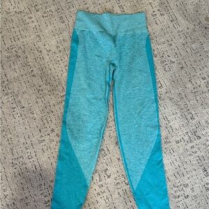 Pink Teal Leggings